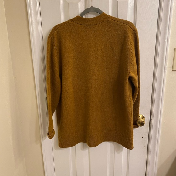 PENDELTON WASHABLE 100% SHETLAND WOOL BOYFRIEND CARDIGAN SWEATER MEDIUM EUC - Picture 16 of 16